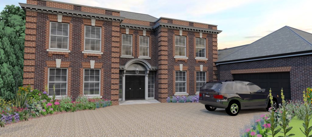 Planning Application for new house in Cobham