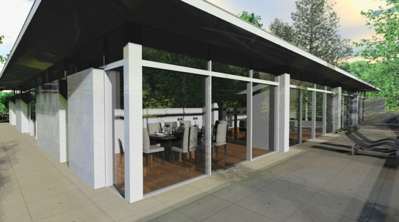 Pavilion scheme, Fleet, Hants